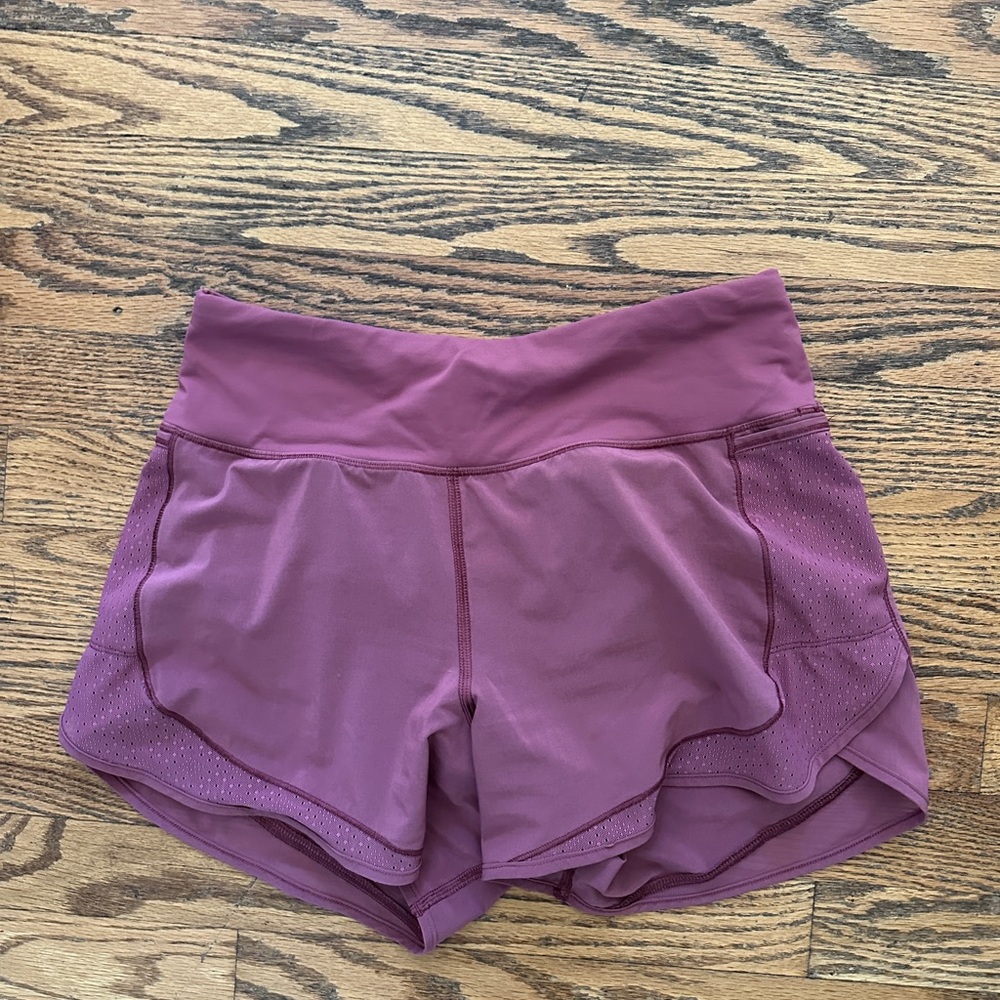 lululemon athletica Mauve Athletic Shorts